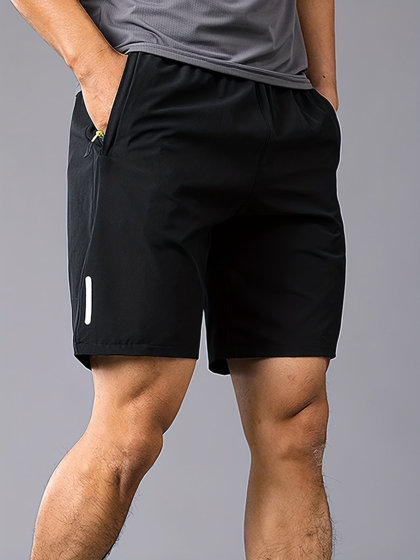 Men's Casual Sports Shorts Elastic Waist Summer Beach Pants