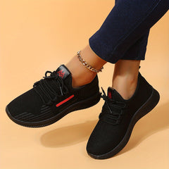 Women's Lightweight Lace Up Low Top Sneakers