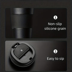 380ml Insulated Stainless Steel Water Bottle Coffee Mug