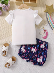 Unicorn Family Matching Outfits for Summer - Brother & Sister Set