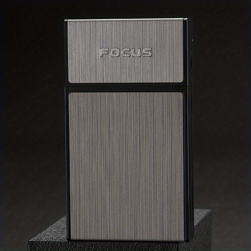 Metal Slim Cigarette Box Case 107mm60mm18mm