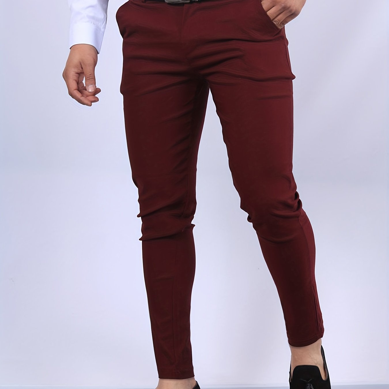 Men's Vintage Style Slim Fit Slacks