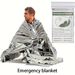 5pcs First Aid Blanket Portable Field Rescue Cold-proof Insulation Blanket