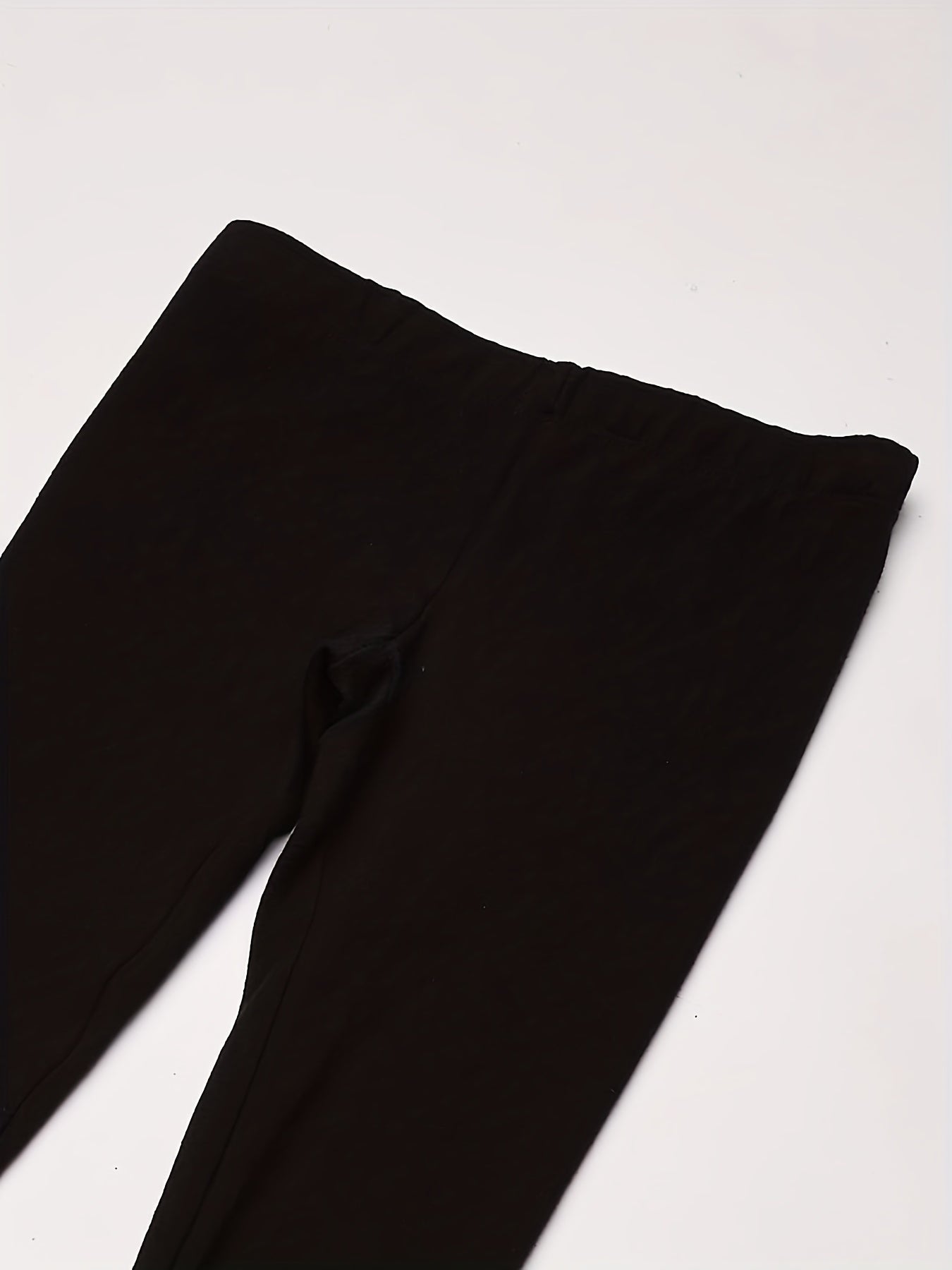 3pcs Girls Slim Fit Basic Leggings Pants Elastic Waist Tights Pants Kids Clothes