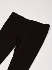 3pcs Girls Slim Fit Basic Leggings Pants Elastic Waist Tights Pants Kids Clothes