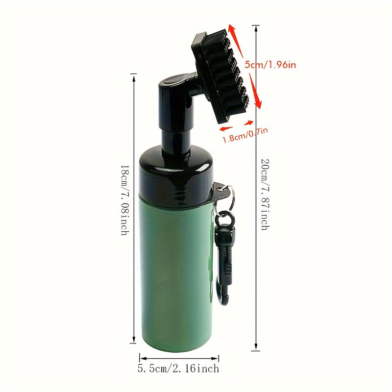 Golf Club Cleaning Brush - Water Jet Groove Function