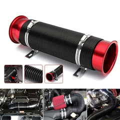 Adjustable Air Intake Hose Expansion Pipe 76mm 3in Ventilation Pipe