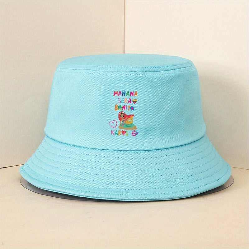Y2K Fisherman Hat Candy Cotton Lightweight Cartoon Bucket Hat