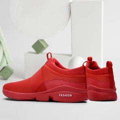 Women's Mesh Sneakers Low Top Slip-on Casual Shoes