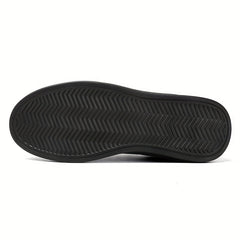 Men's Skate Shoes Easy Clean Good Grip Lace up Sneakers