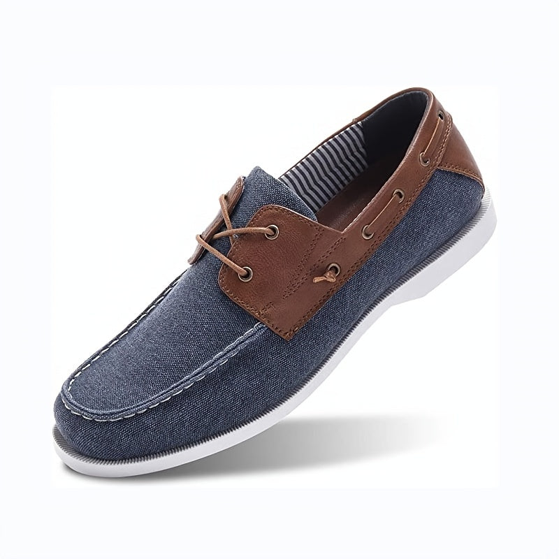 Men Breathable Lightweight Slip On Loafer Shoes Outdoor Non slip Soft Sole Sneak