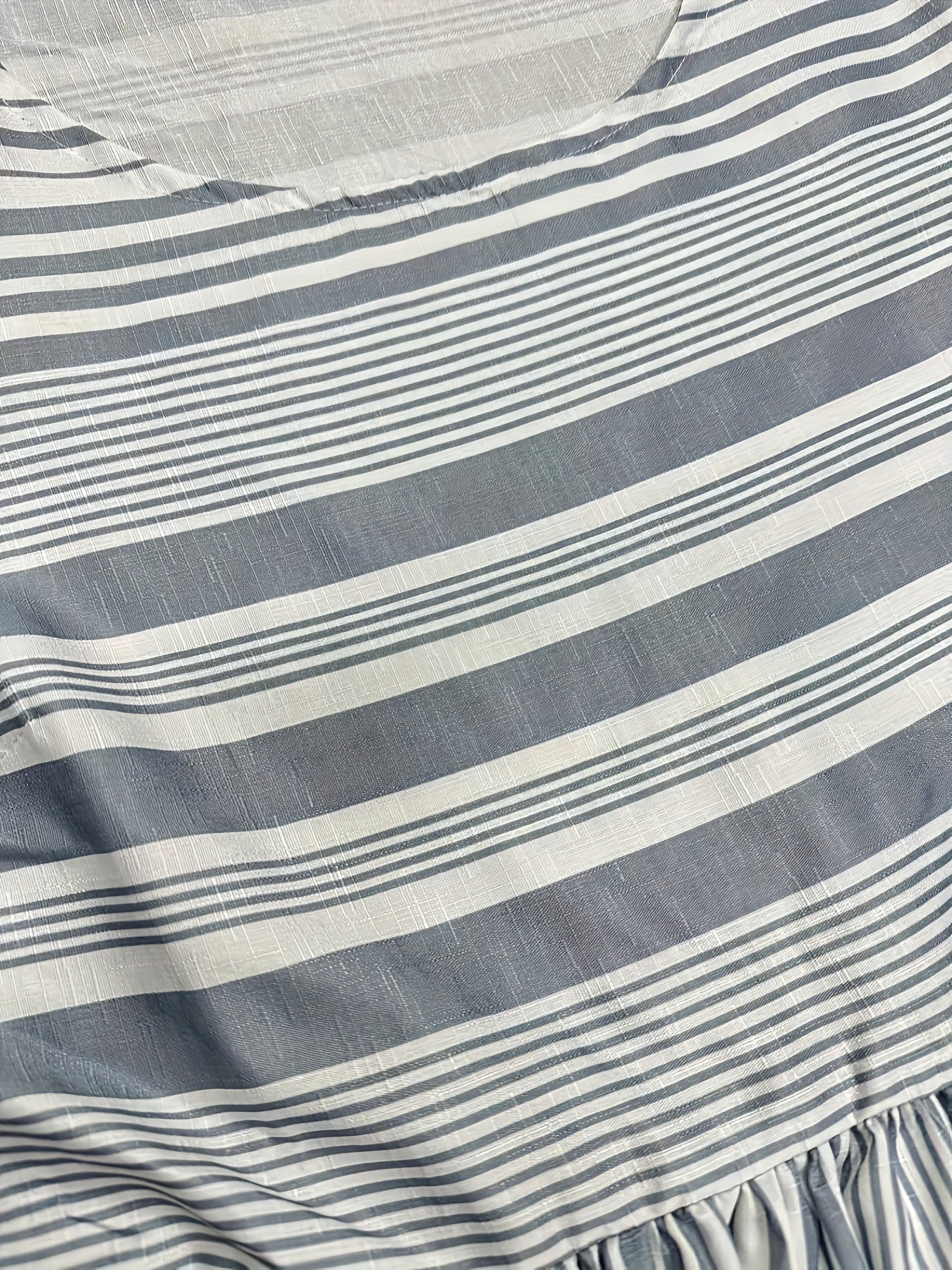 Boho Stripe Maxi Dress with Pockets