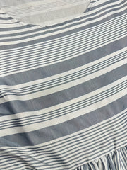 Boho Stripe Maxi Dress with Pockets