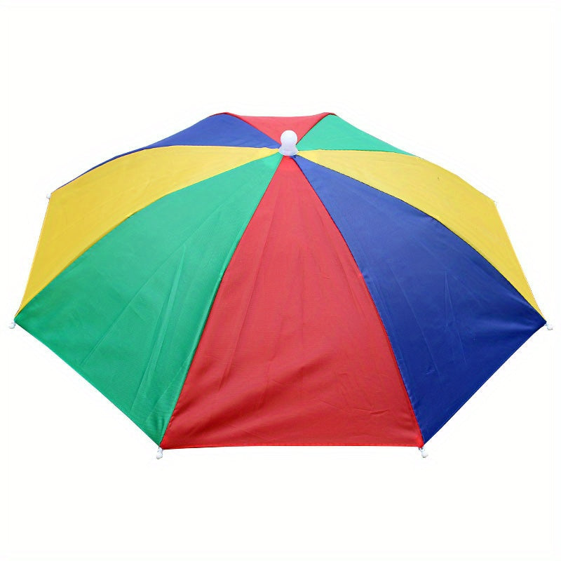 100g UltraLight Folding Umbrella Cap Waterproof Sun Protection Hat