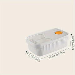 Airtight Rice Dispenser 1pc Clear Large Capacity Container