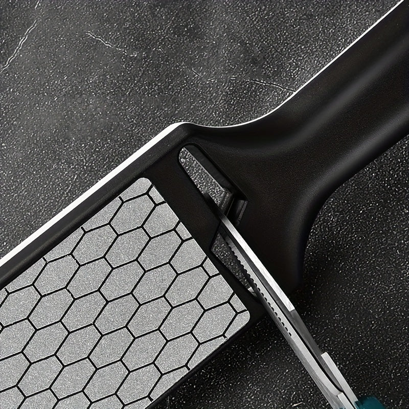 Portable Double Sided Knife Sharpener for Kitchen