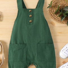 Cute Baby Boys Overalls 2 Pockets & Trendy Styles