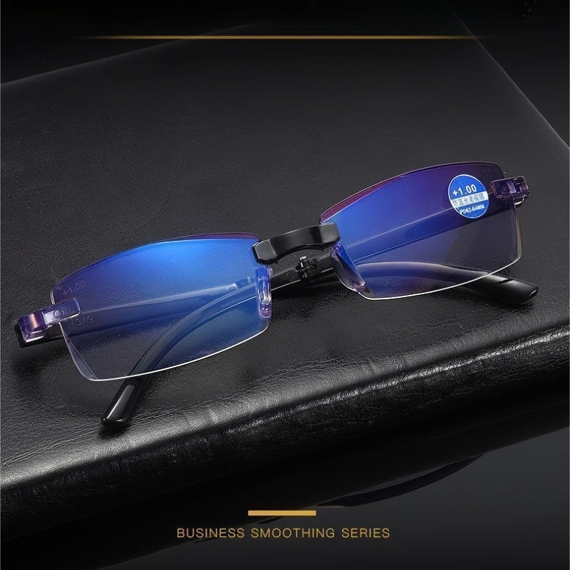 Men's Folding Reading Glasses UV400