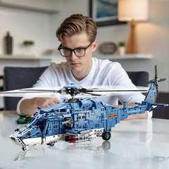 1711pcs Helicopter Building Blocks Set