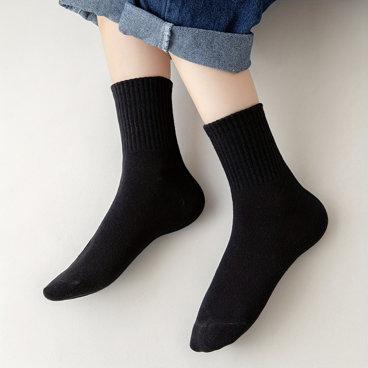 12 Pairs Comfortable Breathable Socks for Teens Spring Summer