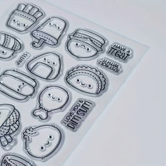 Kitchen Series Clear Stamp for DIY Scrapbook Decoration