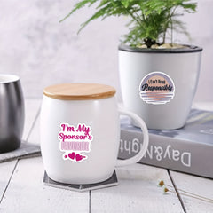 60pcs Sobriety Vinyl Stickers for Water Bottles Laptops Scrapbooking