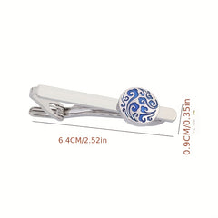 Men's Crystal Tie Clip Wedding Business Necktie Accessories