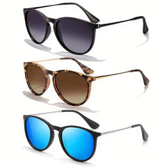 Polarized Square Frame Sunglasses UV Protection