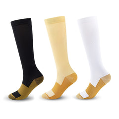 3 Pairs Compression Socks 15-20mmHg for Enhanced Blood Flow