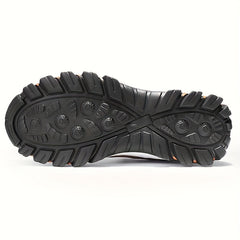 Men's Plus Size Hiking Boots Non Slip Lace Up Shoes