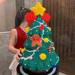 Christmas Tree Building Blocks Set - 20000pcs - DIY Craft - Mixed Themes - Party