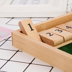 Wooden Number Flipping Game Drinking Game Props Entertainment Supplies