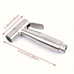 Stainless Steel Handheld Bidet Sprayer For Toilet Bathroom