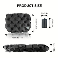 Outdoor Inflatable Seat Cushion Portable Waterproof Sitting Pad for Camping
