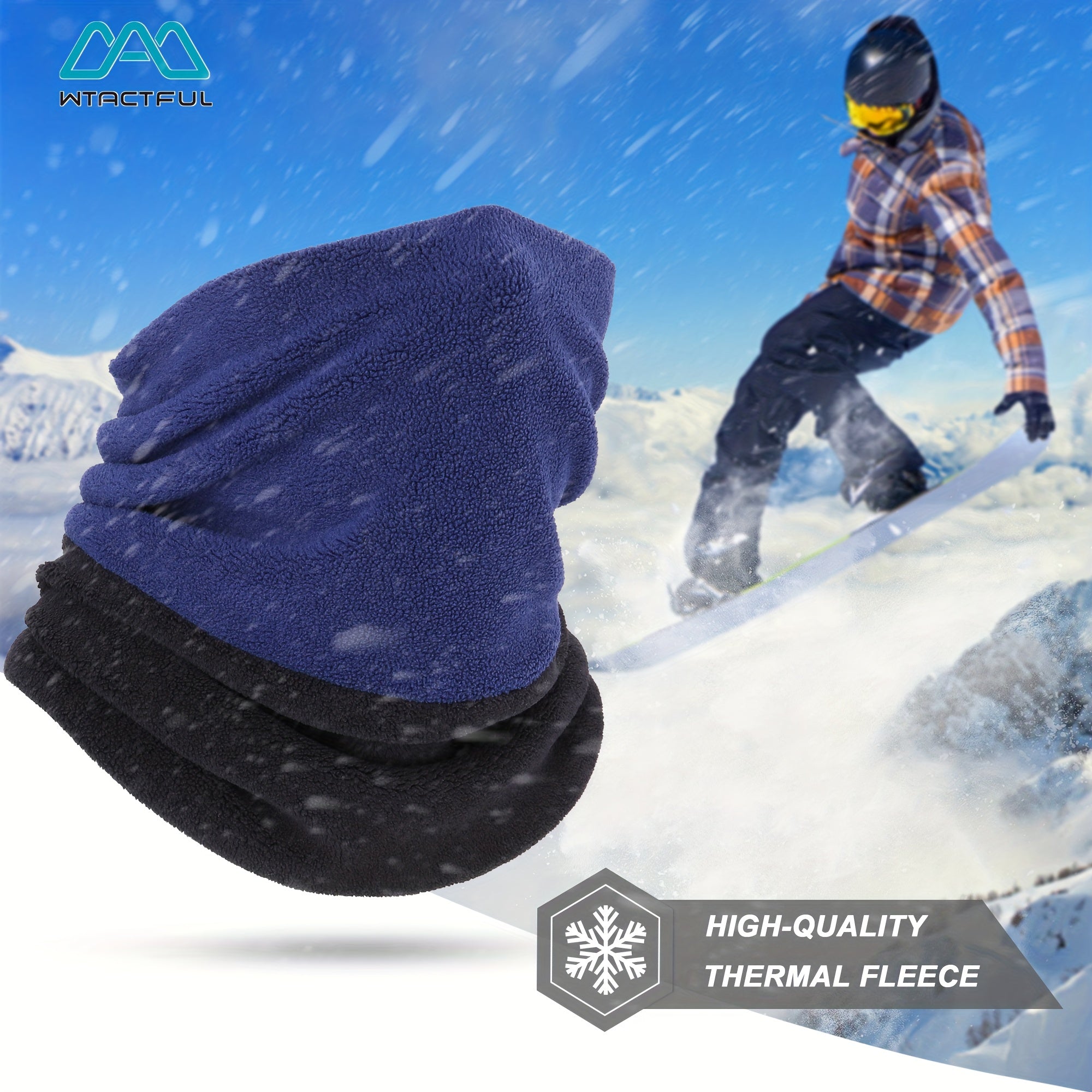 Winter Neck Gaiter Thermal Mask for Men Women - Skiing Snowboarding Scarf