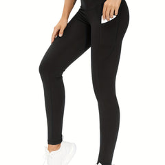High Waist Pocket Yoga Pants Tummy Control Slim Fit Leggings Women's Activewear