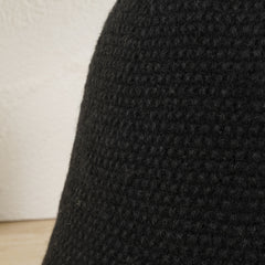 Solid Knitted Bucket Hat for Women and Men