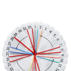 Braided Rope Knot Knitting Weaving Jewelry Board - 1pc
