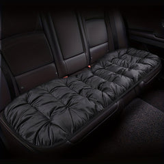 Winter Warm Cotton Flocking Car Seat Cushion Thickened Plush Single Piece