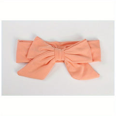 Baby Girl's Bowknot Turban Toddler Hairbands Soft Hair Accessory