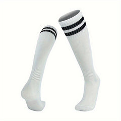 Men's Over Knee High Sport Socks - Striped Design