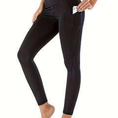 Women's High Waisted Leggings with Pockets Tummy Control