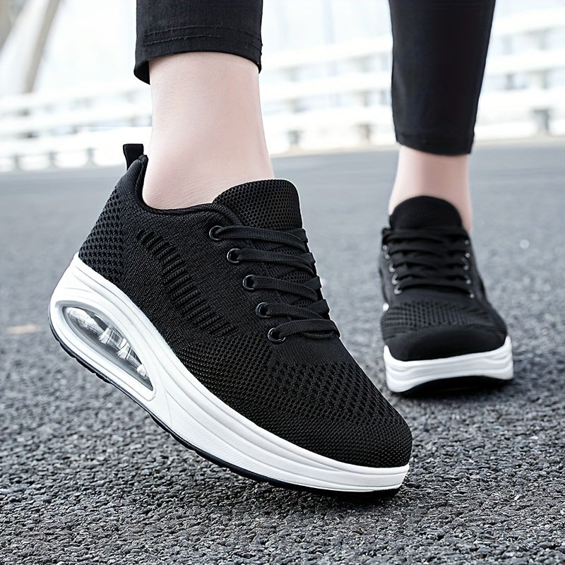 Breathable Mesh Casual Sports Shoes Comfortable Non slip Walking Shoes