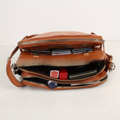 Large Capacity Crossbody Shoulder Bag for Commuting Travel Red