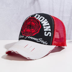 Summer Sunscreen Baseball Cap Men's Breathable Beach Peaked Cap