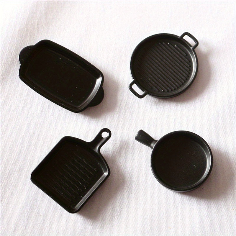 Kitchen Toys Dollhouse Steak Plate Doll House Accessories