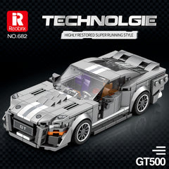 Reobrix Sports Car Model Collection Building Block Toy For Kids