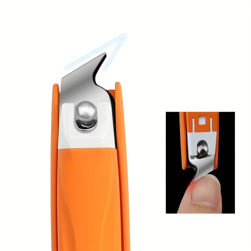 Large Stainless Steel Nail Clippers Anti Splash Design