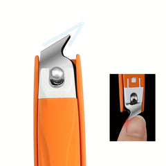 Large Stainless Steel Nail Clippers Anti Splash Design