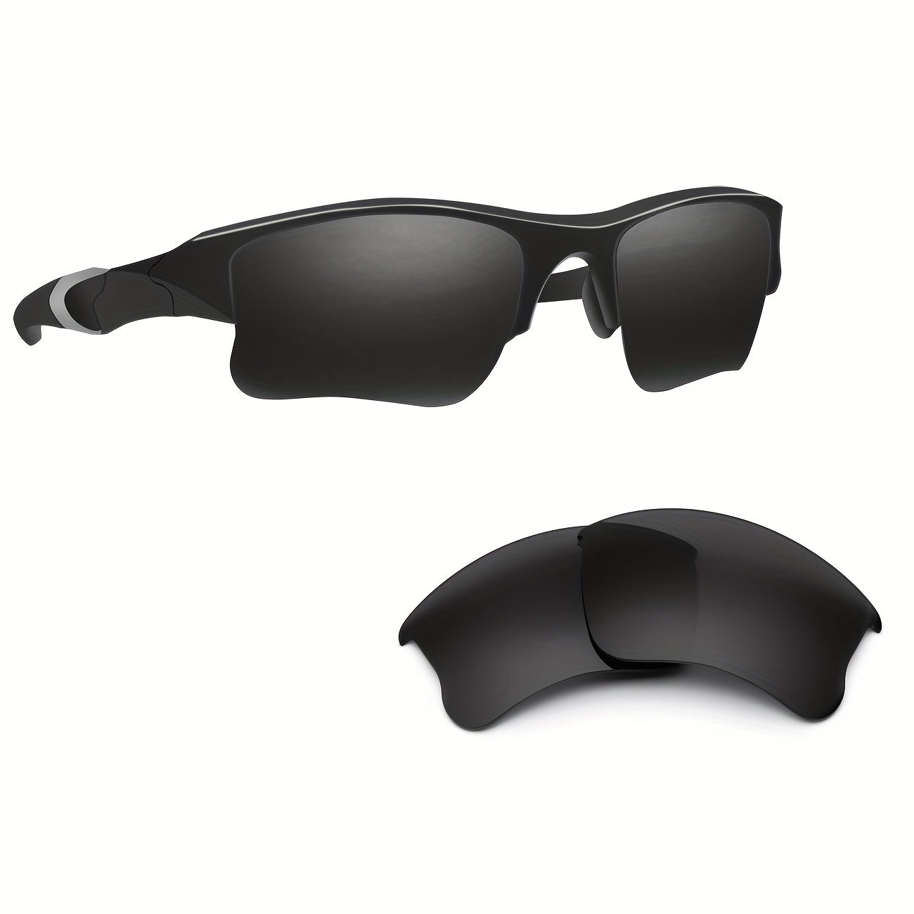 Sports Sunglasses Replacement Lenses UV Resistant Eye Protection
